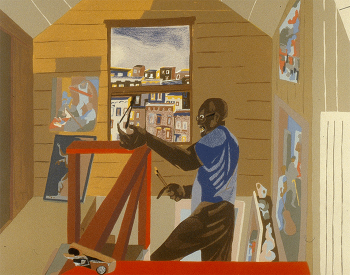 Jacob Lawrence And The Urban Experience Selected Prints 1963 2000 Arthur Ross Gallery