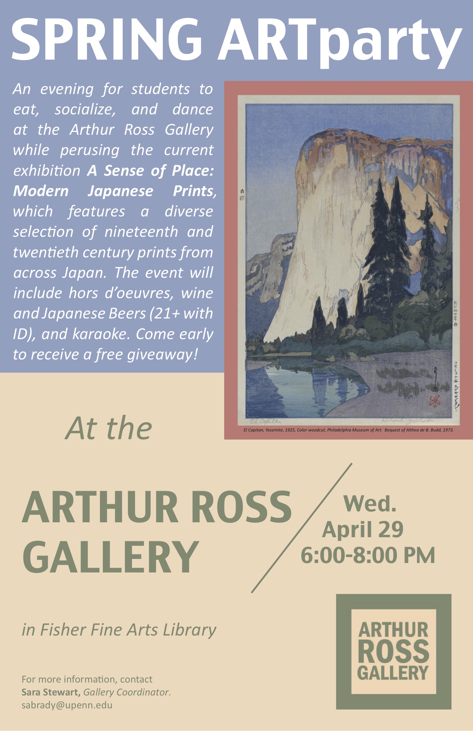 ARTparty flyer